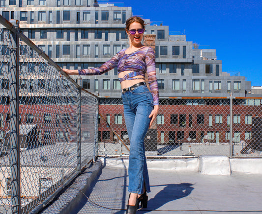 MESH CROP TOP